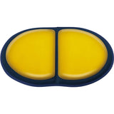 EXGEL Mini Puni Plus Cushion, Marine Blue, Won't Hurt Your Buttocks, Compact, Made in Japan, Portable, Foldable