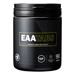 Bulk Sports Essential Amino Acids EAA Tab, Large Capacity, 980 Tablets (6,000 mg x 81 servings), Tryptophan Free, Made in Japan