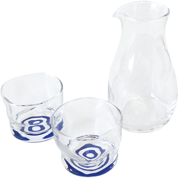 Aderia Cold Sake Glass, Sake Tasting Cup (Kiki - Choko)