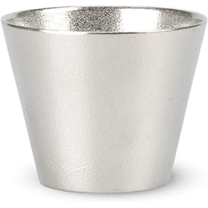 Nosaku 501302 Tin Inoguchi Made in Japan, H 2.3 inches (5.9 cm), φ2.9 inches (7.3 cm), Case Included, 100% Tin, Sake Cup, Inoguchi Gui Cup