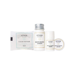 ETVOS ETVOS Moisture Line Travel Set Face Wash Soap Lotion Serum Moisturizing Cream Special Care 2 Week Trial