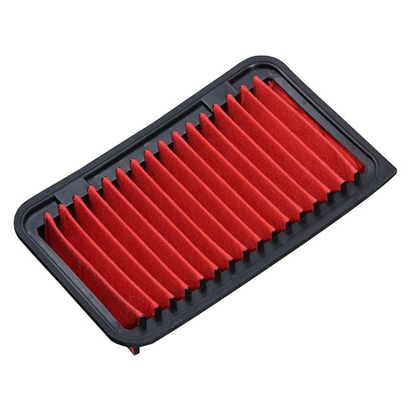 Monster Sport ZC72 SD24A Air Filter POWER FILTER PFX300 SD24A Swift ZC72S, Solio MA15S, Splash Late Models Delica D: 2 MB15S and Other Genuine Compatible Air Cleaner Power Filter, Red
