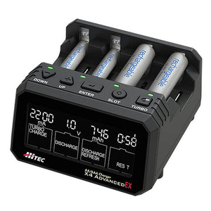 Hi-Tech AA/AAA Charger X4 Advanced EX 44308-B