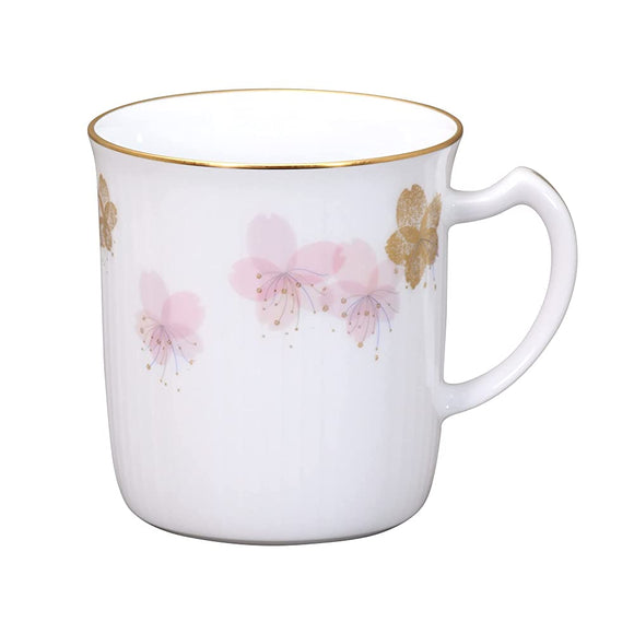 Okura Pottery 105C / A682-3 First Generation Cherry Blossom Mug