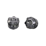 KITACO 502-1001090 Front Fork Bolt Set (Honda Type 1), Gunmeta, Grom (JC92), Monkey 125 (JB02/JB03), Ducks 125 (JB04)