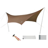 Snow Peak Tarp / R HD Tarp "Shield" Hexa Pro Set