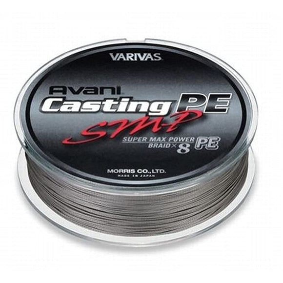 VARIVAS PE Line Abanasting PE Super Max Power 300m 8 Stealth Gray