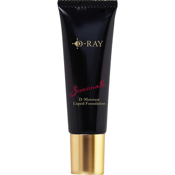 D-RAY D-Liquid Foundation (White Natural) Long lasting makeup (semi-matte finish) Contains placenta and hyaluronic acid