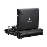 FORE WINDS FW-LS01-BK Lux Camping Stove, Black, Black