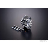 GCRAFT 37036 Classic Monkey Ducks 7-Tier Silver Anodized Billet Aluminum Oil Cooler