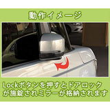 Honda New N-BOX Mirror Storage Kit Custom N Box Custom for DBA-JF3/DBA-JF4 ONLY for Honda SENSING
