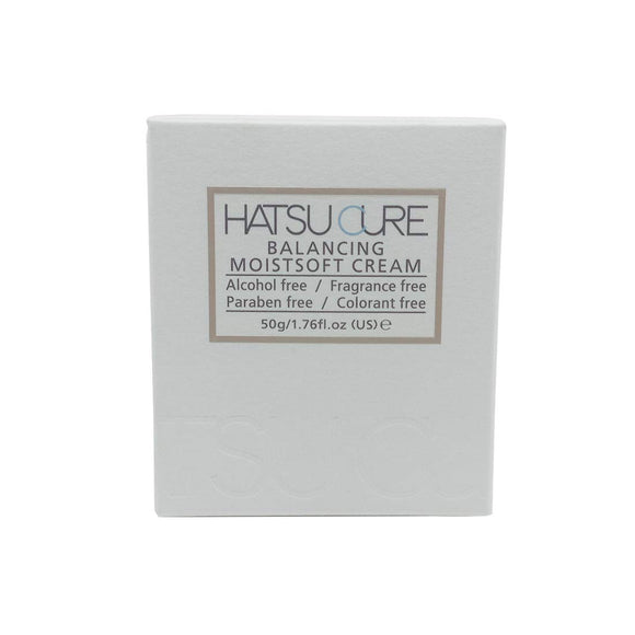 HATSU CURE Balancing Moist Soft Cream Apple Stem Cell Extract Sensitive Skin Moisturizing For Face