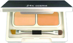 24 Mineral UV Concealer Duo & Brush Set (03 Light x Ivory)