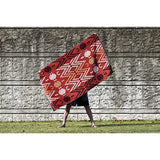 Captain Stag UD-73/UD-74/UD-75 Large Towel Rug Cover, Big Jacquard Towel, 70.9 x 39.4 inches (180 x 100 cm), 100% Cotton, Navajo Pattern/Moroccan Tile Pattern