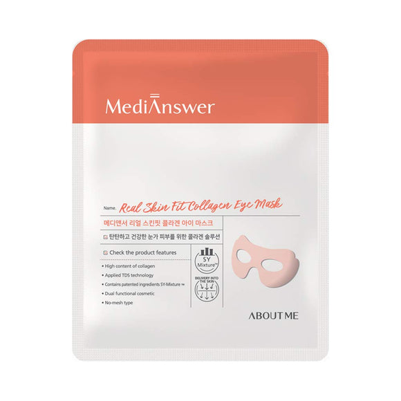 ABOUT ME About Me Median Cer Real Skin Fit Collagen Eye Mask 12g