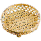 yamako- Who Bamboo Hors D'oeuvres Basket, Foot with Basket Only