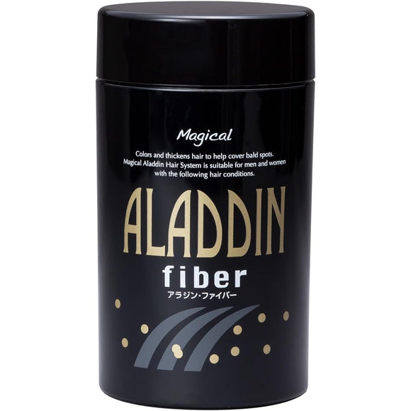 MAG aladdin Aladdin Fiber Volume Up (30g / Hair Thickening Powder/Black) Thinning hair, hair loss, gray hair prevention, hair, scalp, parting, hairline, thinning hair concealment, gray hair concealment