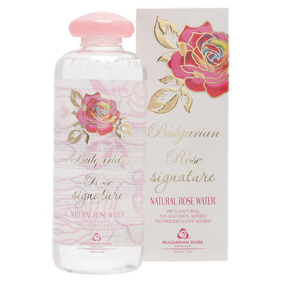 Bulgarian Damask Rose Water 100% 500ml Bulgarian Government Certified (500ml x 1 Bottle)