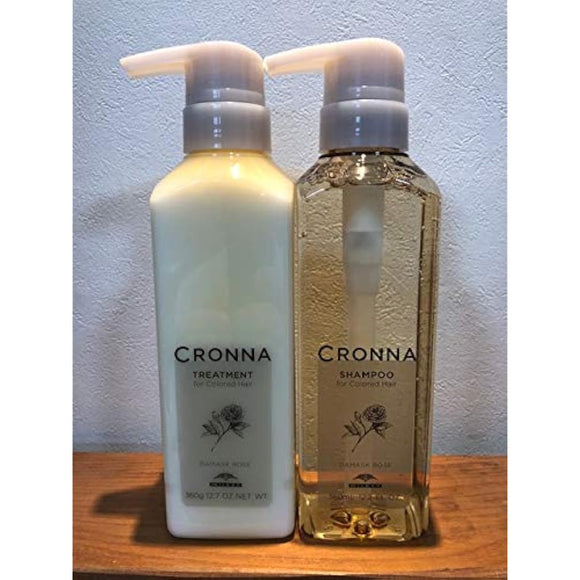 Milbon Crona for Colored Hair Shampoo 360ml/Treatment 360g Set