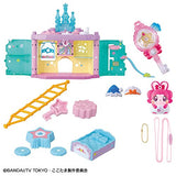 Bandai Limited-Run First Edition Kirakira Happy Hirake Kokotama Music Box Castle DX, With Ribbons