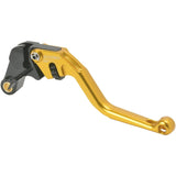 Accossato (Acosat) CNC Clutch Lever V004 Main Complete: MT-09 Tracer/MT-10/GSX-R1000 (09-16)/RSV4 Short (League Finger) Gold ESV004.s.gl