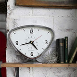 Dalton K925-1257CR Lined Clock Chrome