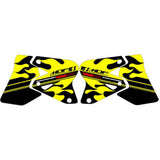 MDRZ4SM-B-YE-SH Graphic Kit, Shroud Set, Fireroad Model, Yellow