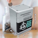 BENECOM Dial Lock Type Funny Piggy Bank Safe Storage Box Piggy Bank Piggy Bank Money Coin 500 Yen