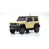 Kyosho 32530IV Radio Control Electric Crawling Car, Minute 4x4 Series, Lady Set, Suzuki Jimny Sierra Chiffon Ivory Metallic