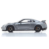 Kyosho Original KSR43110GR 1/43 Nissan GT-R R35 Nismo Grand Touring Car, Gray, Finished Product