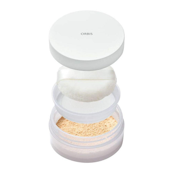 ORBIS loose powder dedicated case (with dedicated puff)