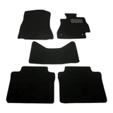 Quarle Car Mat, Floor Mat (Toyota Mark X 130 Series 2WD) <Early Sale> Black Domestic Production, Anti-Slip Shape Car Mat