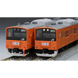 TOMIX 98767 N Gauge JR 201 Series Commuter Train Center Line Split Construction Basic Set Railway Model Train