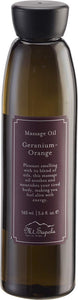 MT0225 Massage Oil Geranium Orange 165ml [Mt.Sapola]