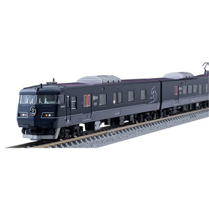 TOMIX 98714 N Gauge 117-7000 Series WEST EXPRESS Galaxy 6 Car Set Railway Model Train Navy Blue