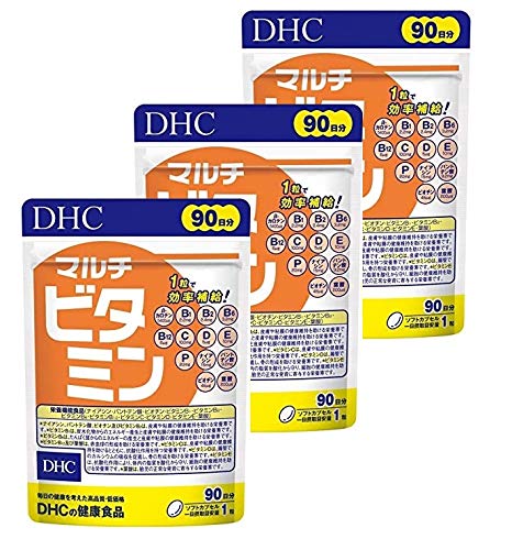 3 pieces DHC multi-vitamin economical 90 days