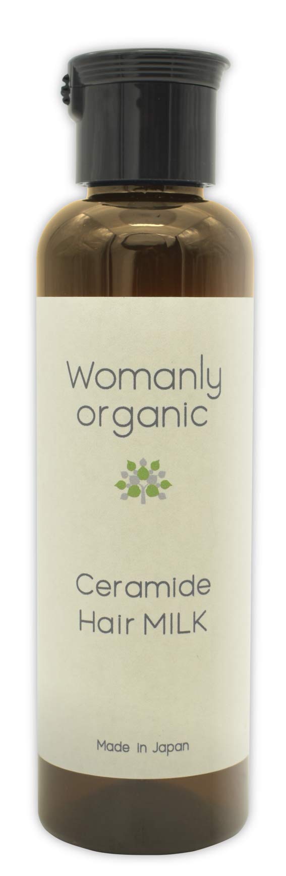 Womanly Organic Ceramide Hair Milk Strong moisturizing for dry and spreading hair Skin-friendly, additive-free For those with sensitive skin 100ml