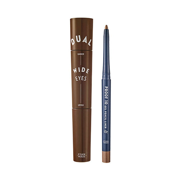 ETUDE Dual Wide Mascara Brown [Mascara, Waterproof, Not Easy to Fade] 0.037kg