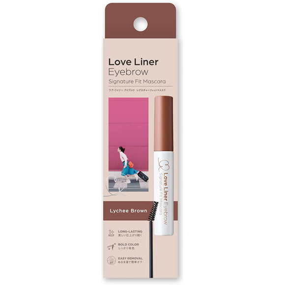 LoveLiner Signature Fit Mascara <Eyebrow> (Litchi Brown)