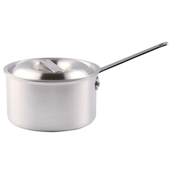 KIPROSTAR Commercial Aluminum Single Handle Pot, Deep Type, 5.9 inches (15 cm)