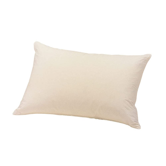French Bed Authentic Pillow, Quinari Color, 19.7 x 27.6 inches (50 x 70 cm), Feather Pillow, Made in Japan, Filling Weight: 2.9 lbs (1.3 kg), Side Fabric: 100% Cotton