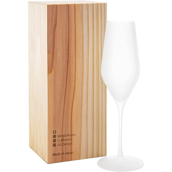 [Good Design Award Winner] Lifetime Glass Sake Glass umakuchi Frosted