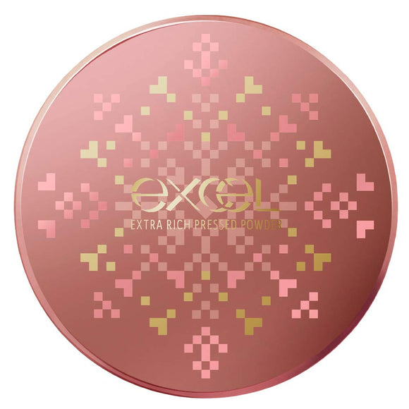 excel Extra Rich Pressed Powder 01 '20 (Peach Beige) Foundation Peach Beige 10g