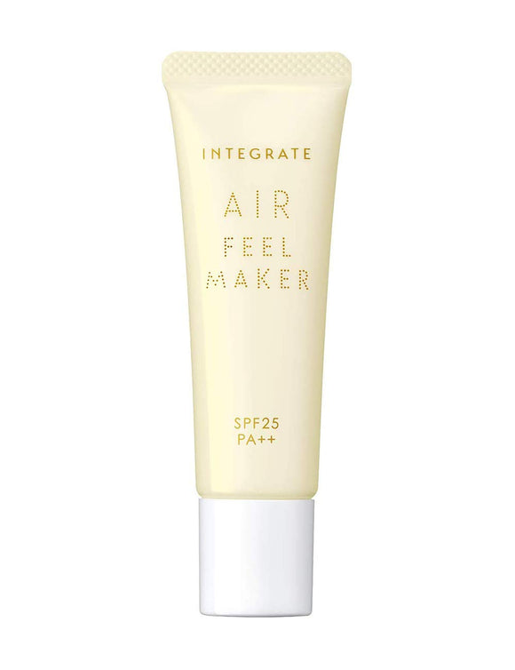 Integrated Air Feel Maker Lemon Color SPF 25 / PA++ Makeup Base 1.1 oz (30 g)