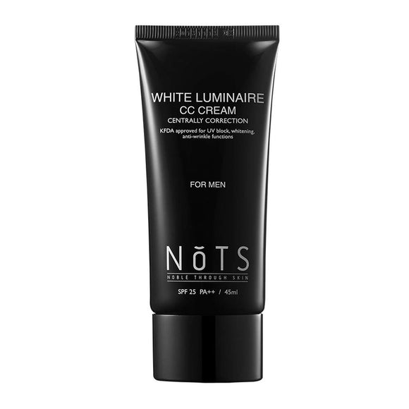 NOTS 28 REMEDY White Luminaire CC Cream for Men WL-01