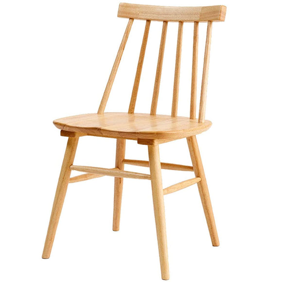 Iris Plaza WNCR-5 Dining Chair, Country Style, Scandinavian, Stylish, Windsor Chair, Natural, 17.7 x 17.9 x 30.7 inches (45 x 45.6 x 78 cm)