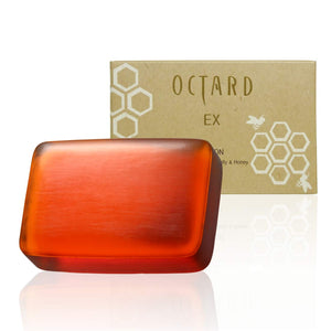 Facial Soap Savon RH 120g (Face Wash Royal Jelly Honey Collagen Beauty Soap Dry Skin) [Octard EX]