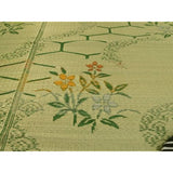 Ikusa Flower Mat "Water Flow" Edoma 6 Tatami Mat (Approx. 103.2 x 13.8 inches (261 x 352 cm)