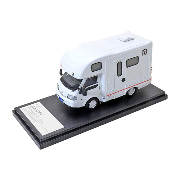 Hi Story HS313RE 1/43 AtoZ AMITY Fiore Camper (Mazda Bongo Truck 2019) Red Line Complete Product