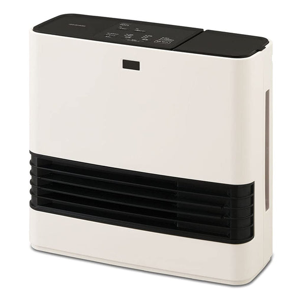 Iris Ohyama JKC125D1-W Ceramic Fan Heater with Humidification Function, Motion Sensor, Ion Compatible, 1,250 W, 8 Tatami Mats, Width 15.4 x Height 14.2 x Depth 7.5 inches (39 x 36 x 19 cm), White